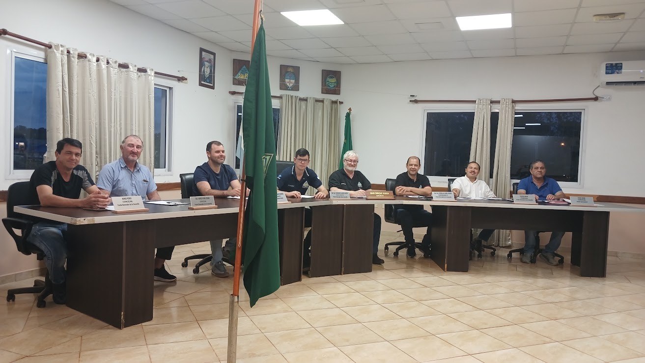 Integrantes del Concejo Deliberante en el recinto