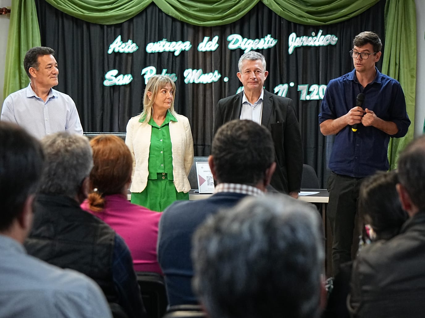Acto de presentación del Digesto Jurídico de San Pedro